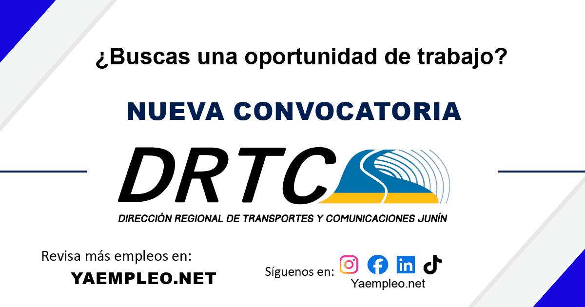 Dirección Regional de Transportes y Comunicaciones Junín