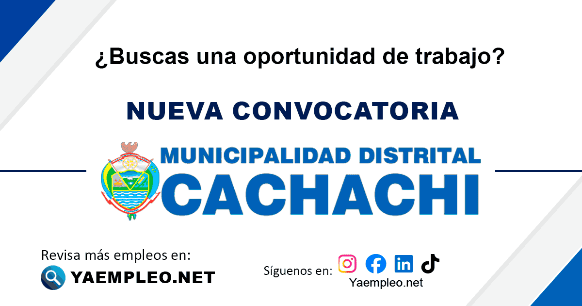 Municipalidad de Cachachi