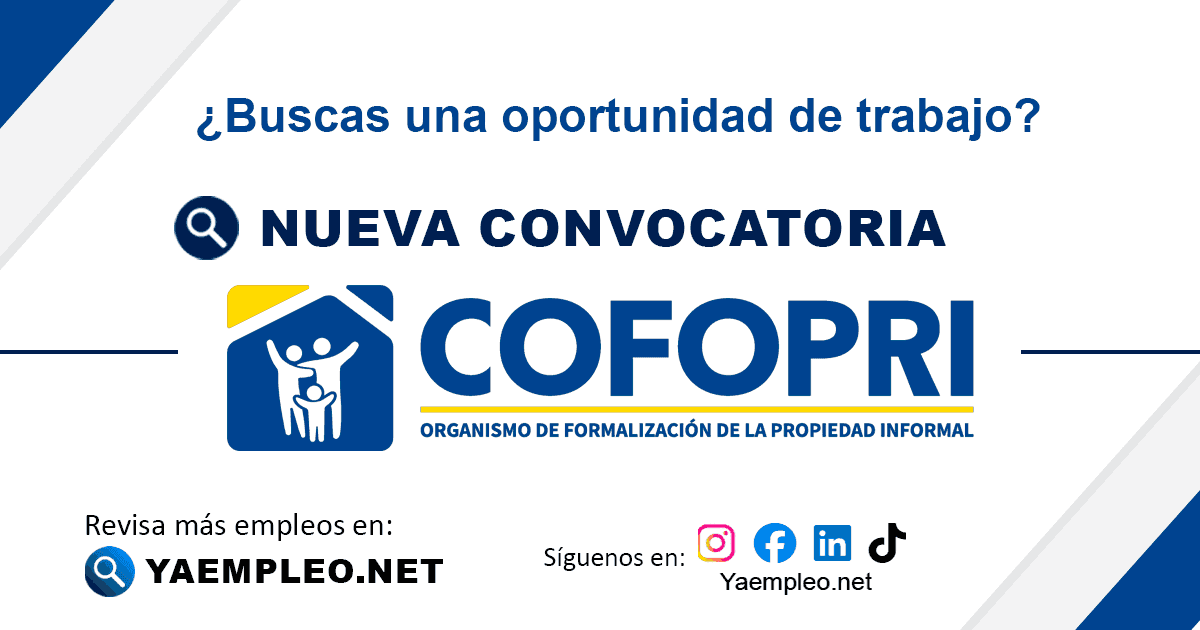 Organismo de Formalización de la Propiedad Informal- COFOPRI