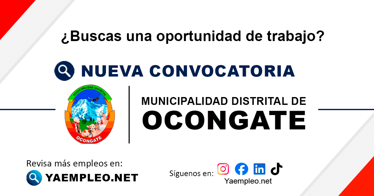 Municipalidad Distrital de Ocongate