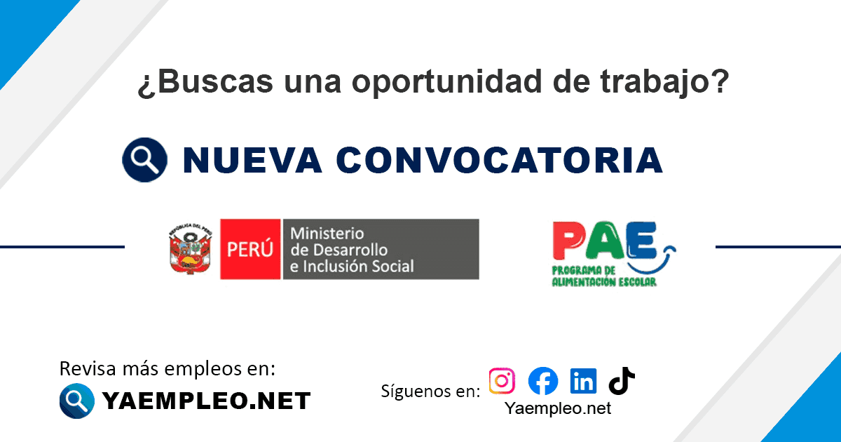 Programa de Alimentación Escolar - PAE