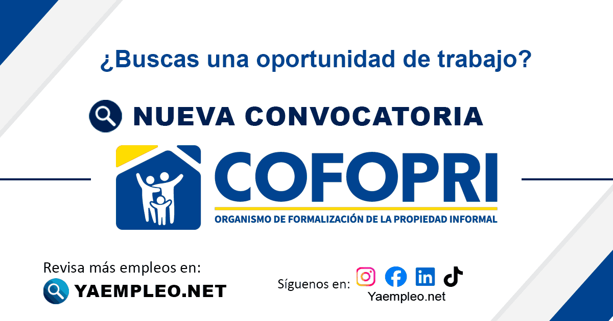 Organismo de Formalización de la Propiedad Informal- COFOPRI