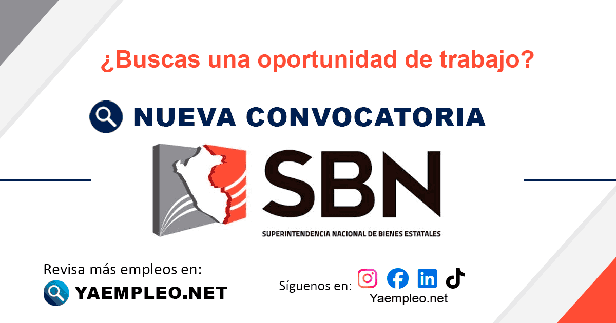 Superintendencia Nacional de Bienes Estatales - SBN