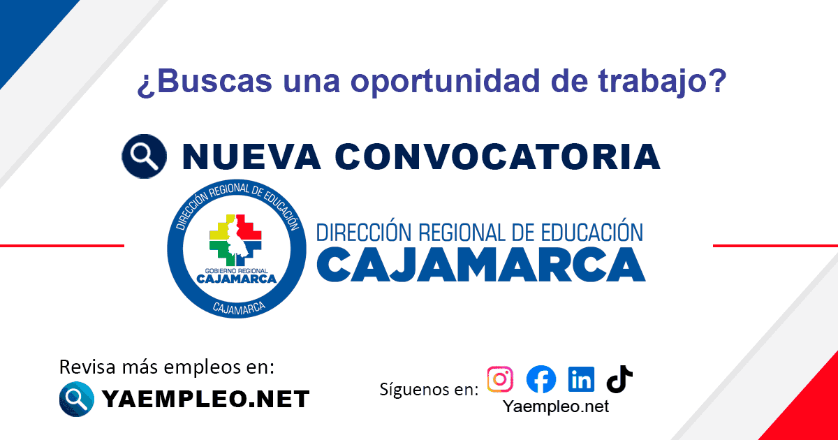 Dirección Regional de Educación Cajamarca