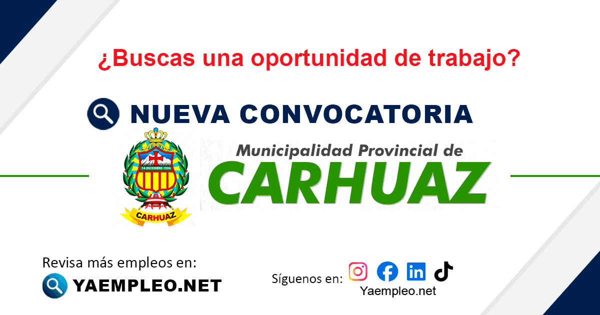 Municipalidad Provincial de Carhuaz: