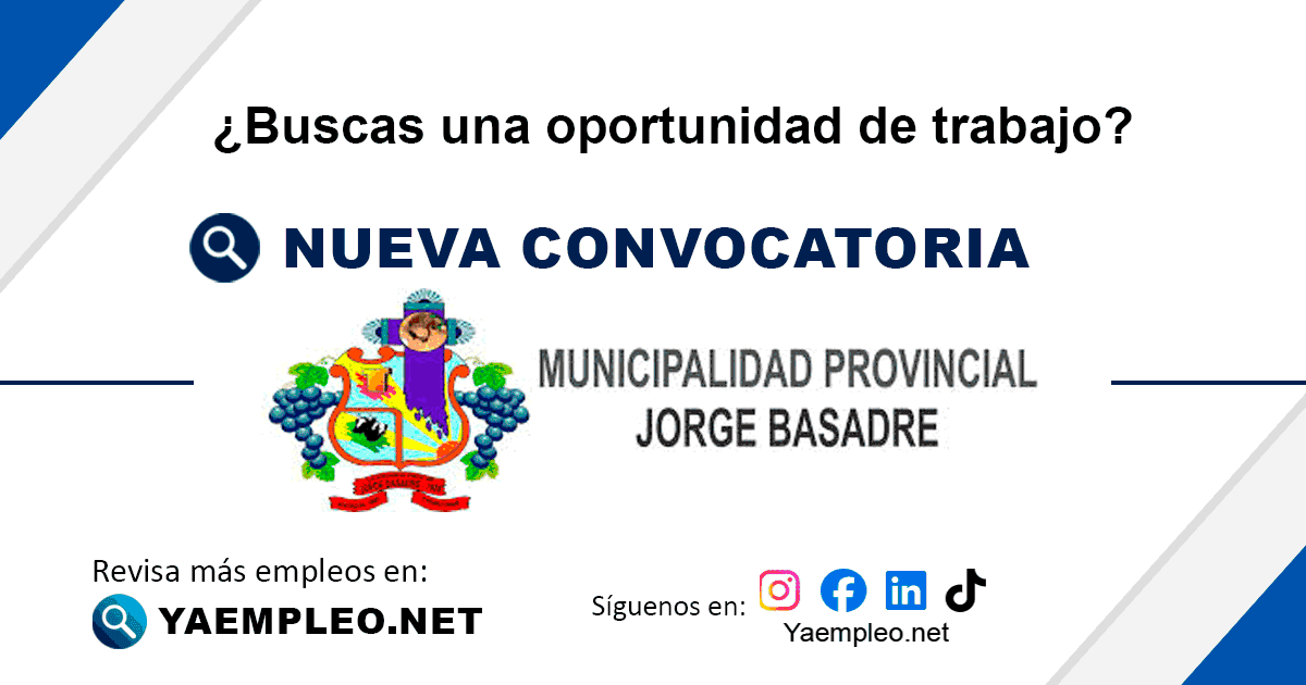 Municipalidad Provincial Jorge Basadre