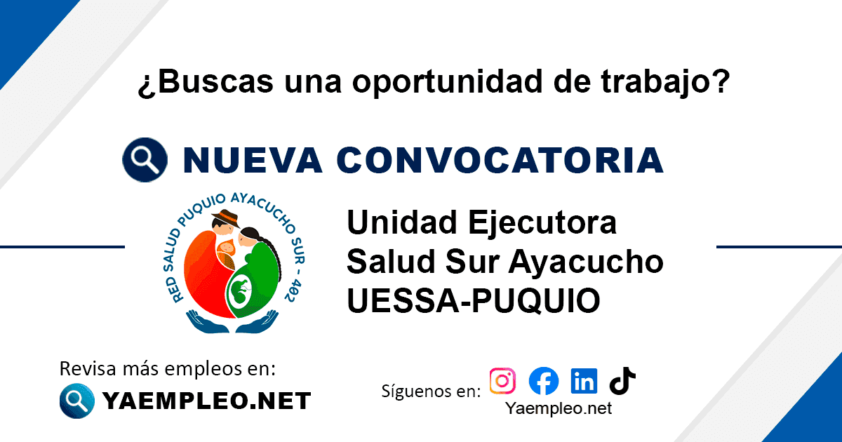 Unidad Ejecutora Salud Sur Ayacucho - UESSA-PUQUIO
