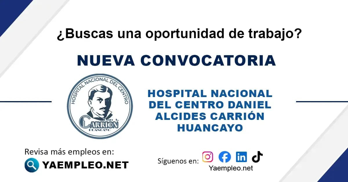 Hospital Nacional del Centro Daniel Alcides Carrión - Huancayo