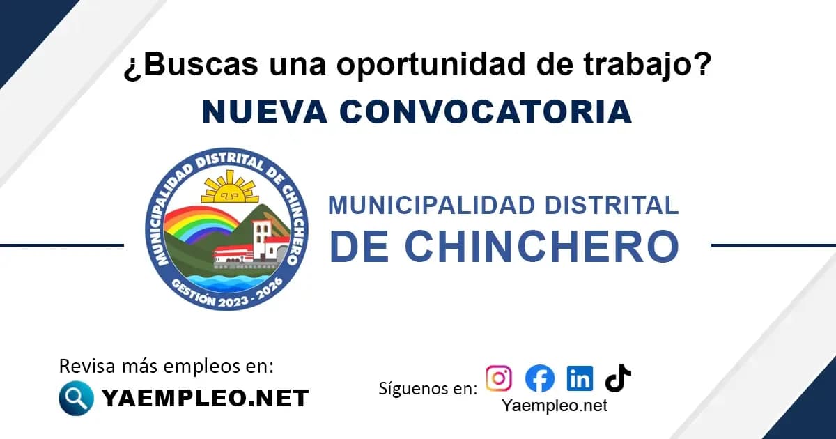 Municipalidad Distrital de Chinchero
