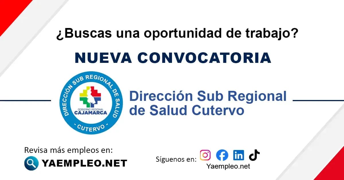 Dirección Salud Cutervo