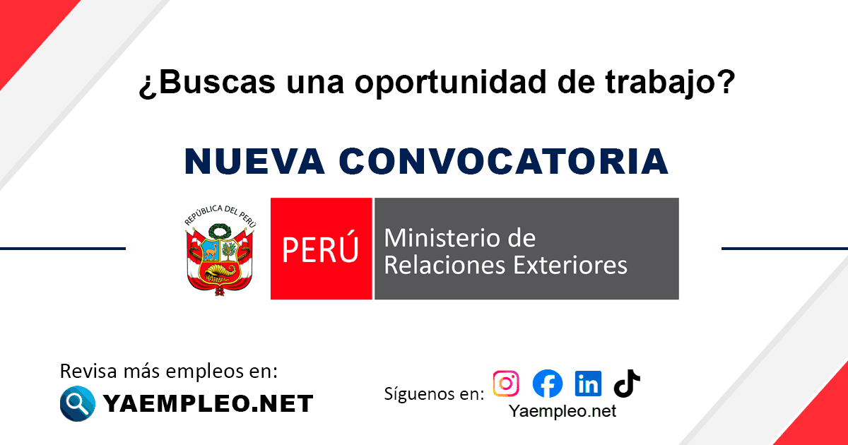 Ministerio de Relaciones Exteriores