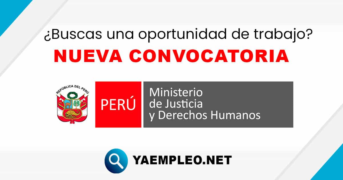 Ministerio de Justicia y Derechos Humanos (MINJUSDH)