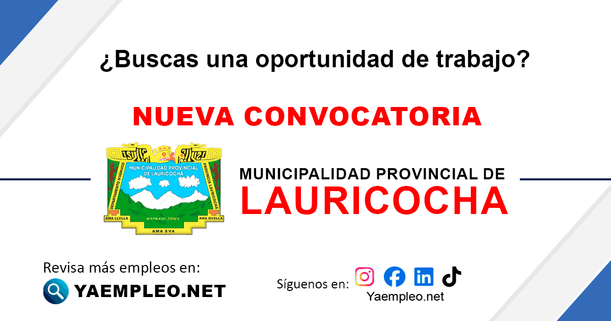Municipalidad de Lauricocha