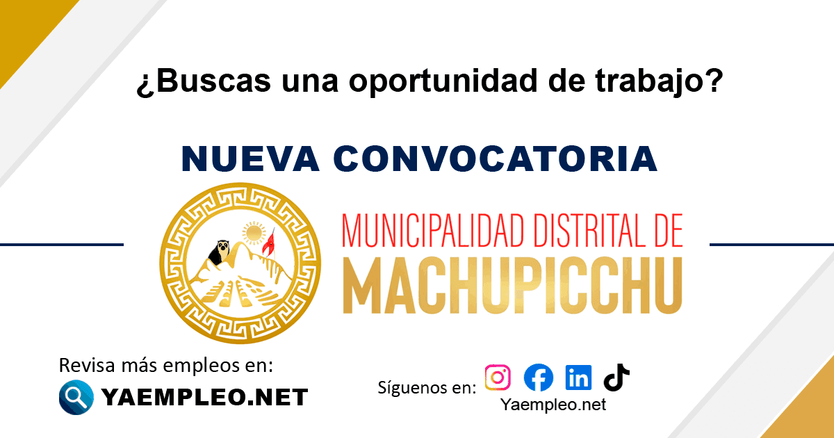 Municipalidad De Machupicchu