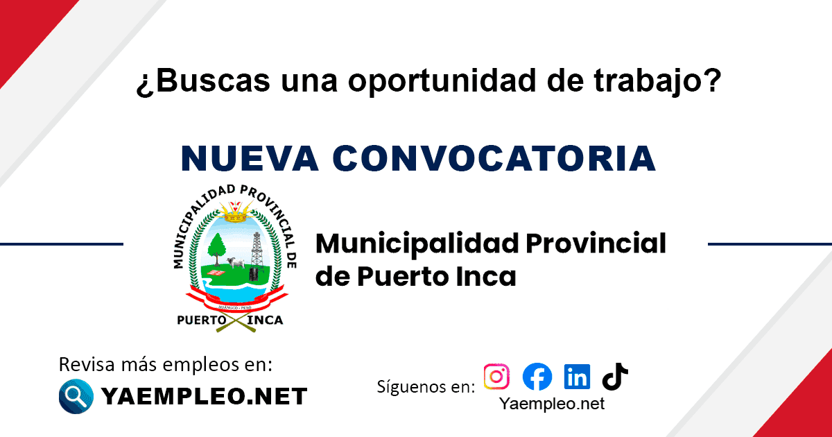 Municipalidad Provincial – de Puerto Inca