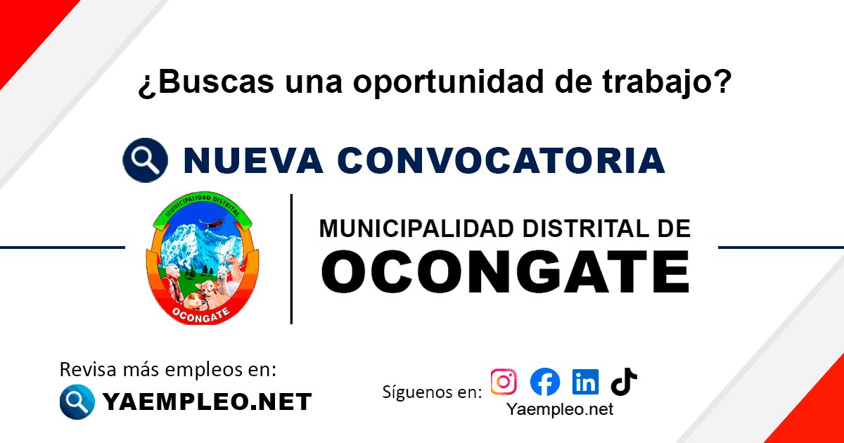 Municipalidad Distrital de Ocongate