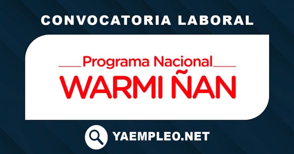 Programa Nacional para la Prevención y Erradicación de la Violencia contra las Mujeres e Integrantes del Grupo Familiar - Warmi Ñan